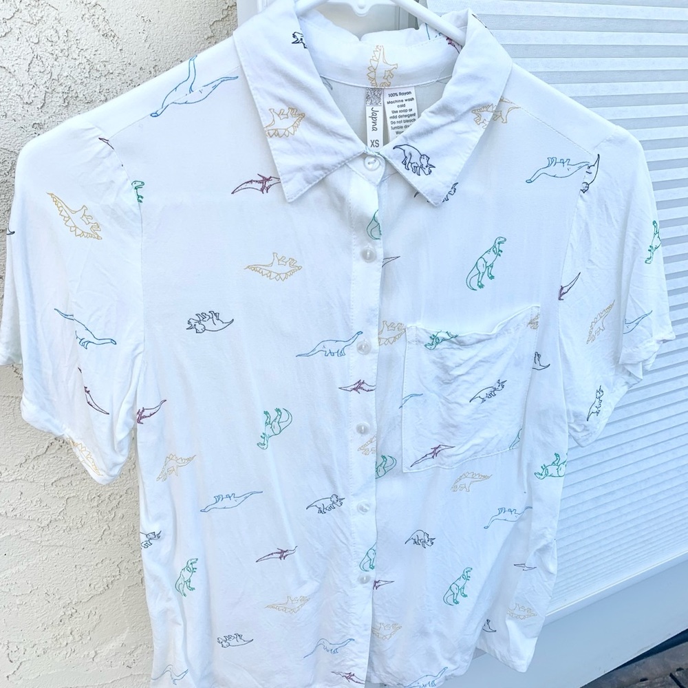 Dinosaur Crop Top